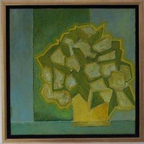 schilderij_stilleven_0439.jpg - Stilleven met gele rozen, olieverf op doek, 40x40 cm